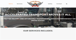 Desktop Screenshot of acceleratedtransport.net