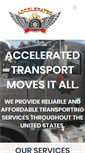 Mobile Screenshot of acceleratedtransport.net